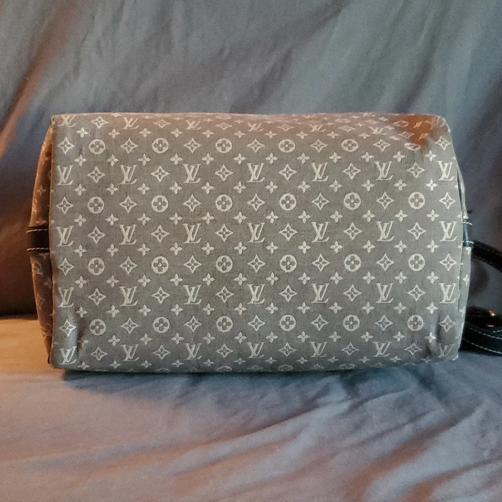 💙 Very Rare Navy Louis Vuitton Bandouliere Speedy 30 - Picture 8 of 10